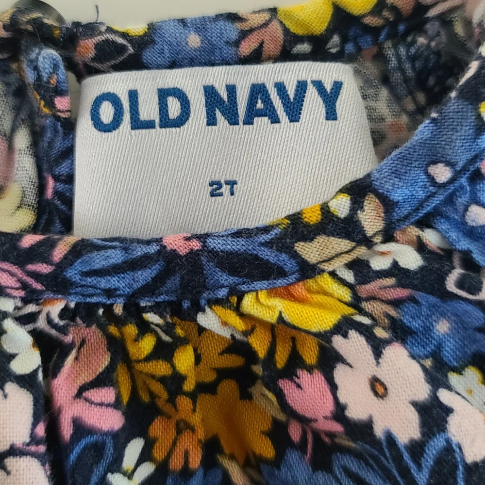 Old Navy and Cat Jack Sunner Bundle Dress Flowers Purple Toddler Girl Size 2T